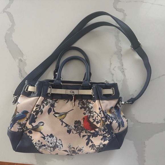 Handbags - James Hautman "Songs Of Spring" Handbag With Bird Charm